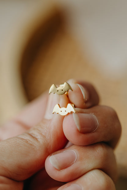 Ohrstecker Fledermaus