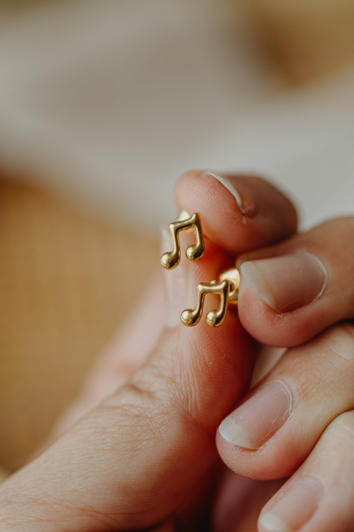 Ohrstecker kleine Musiknote