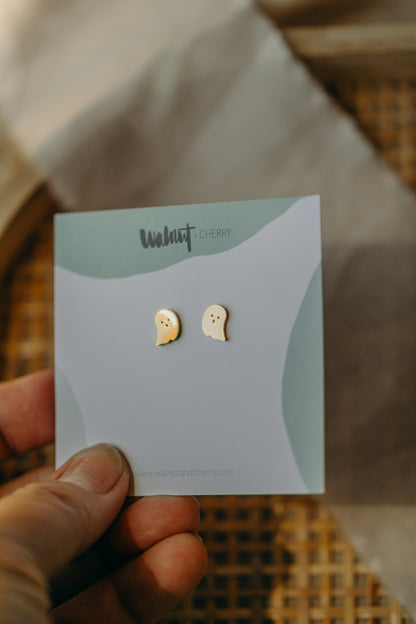 dotted circle earrings