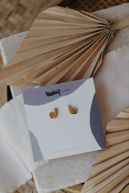 dotted circle earrings