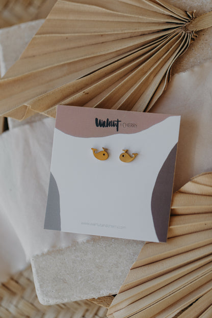 dotted circle earrings