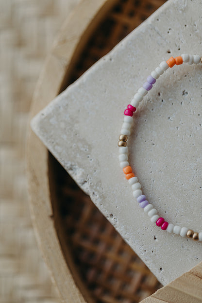 ARUBA - buntes Glasperlenarmband 004