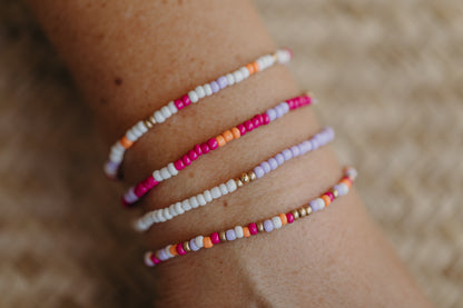 ARUBA - buntes Glasperlenarmband 002