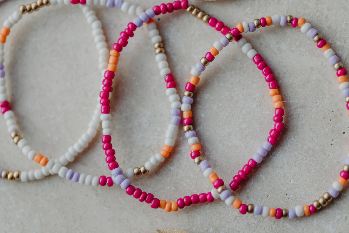 ARUBA - buntes Glasperlenarmband 004