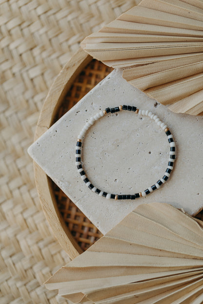 KORSIKA - buntes Glasperlenarmband 001