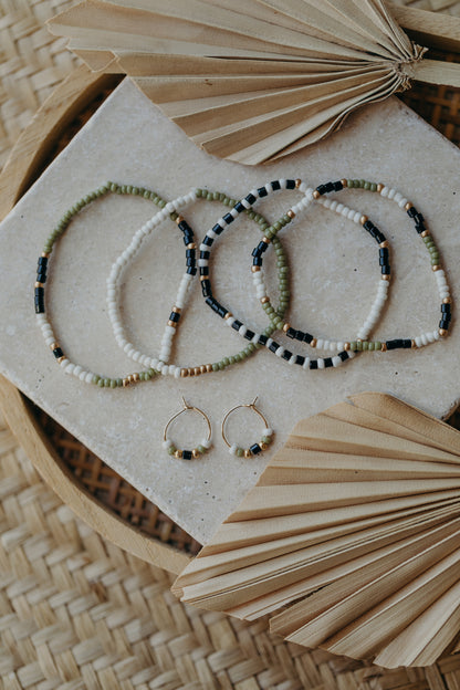 KORSIKA - buntes Glasperlenarmband 001