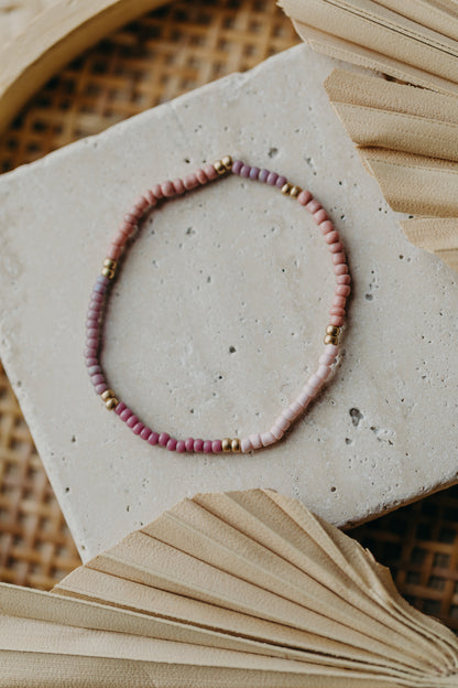 MENORCA - buntes Glasperlenarmband 002