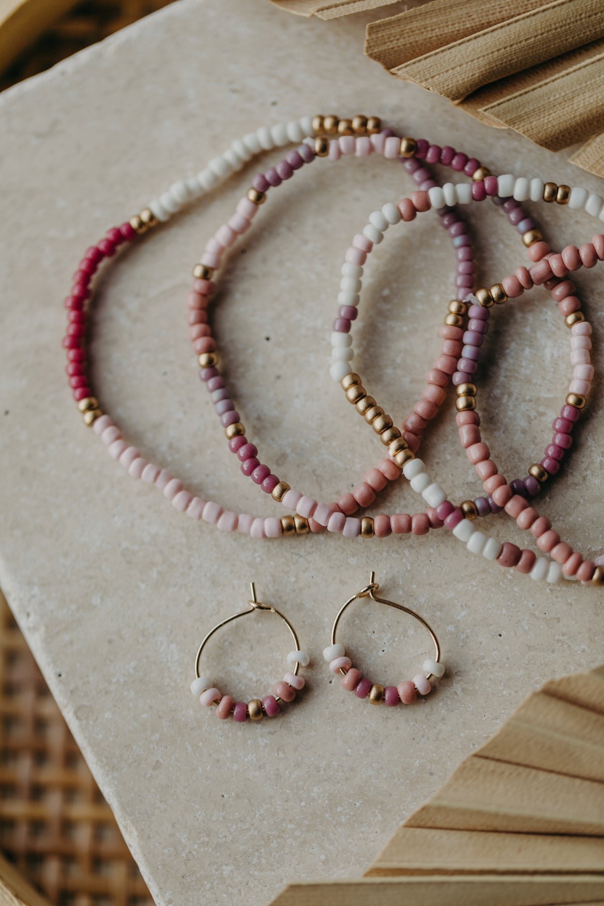 MENORCA - buntes Glasperlenarmband 004