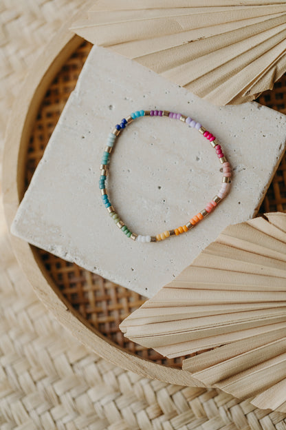 MOREA - buntes Glasperlenarmband 002