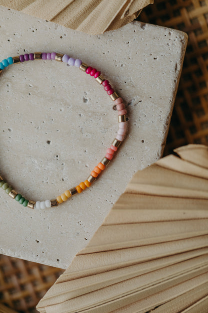 MOREA - buntes Glasperlenarmband 002