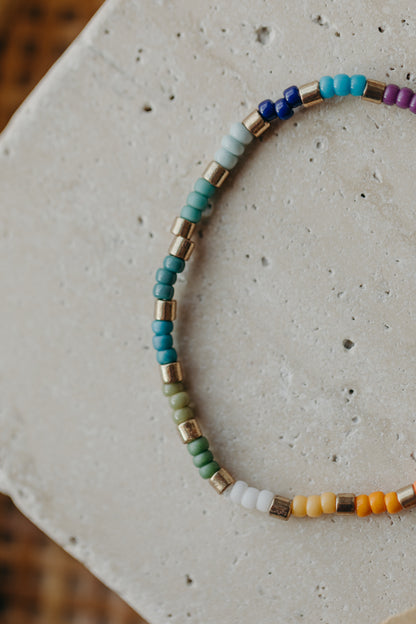 MOREA - buntes Glasperlenarmband 002