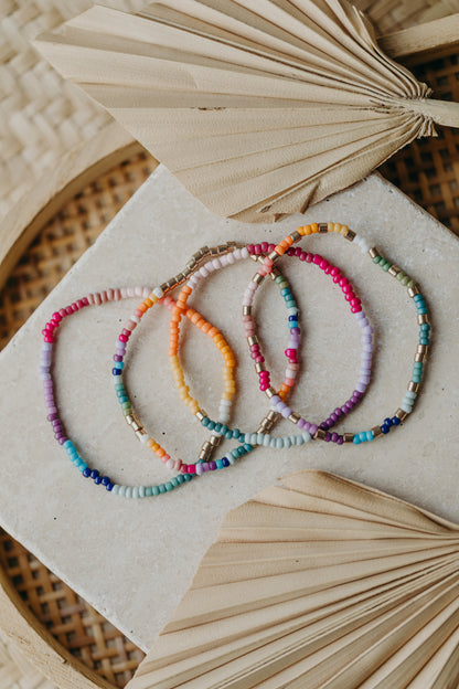 MOREA - buntes Glasperlenarmband 002