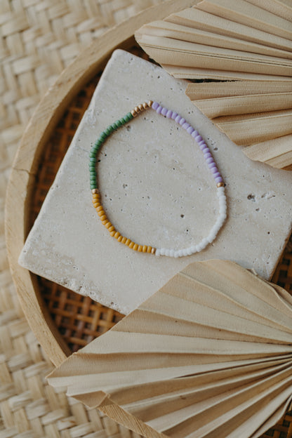 PROVENCE - buntes Glasperlenarmband 004