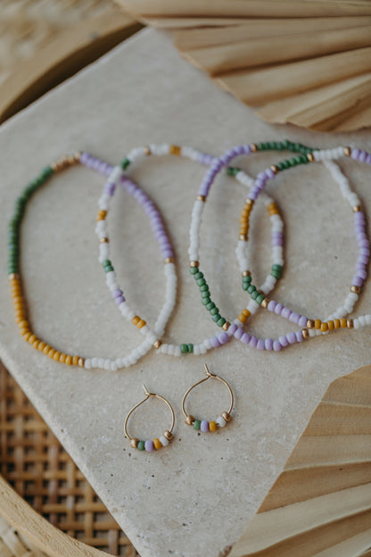 PROVENCE - buntes Glasperlenarmband 001