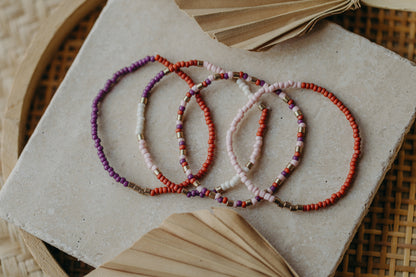 SEVILLA - buntes Glasperlenarmband 004