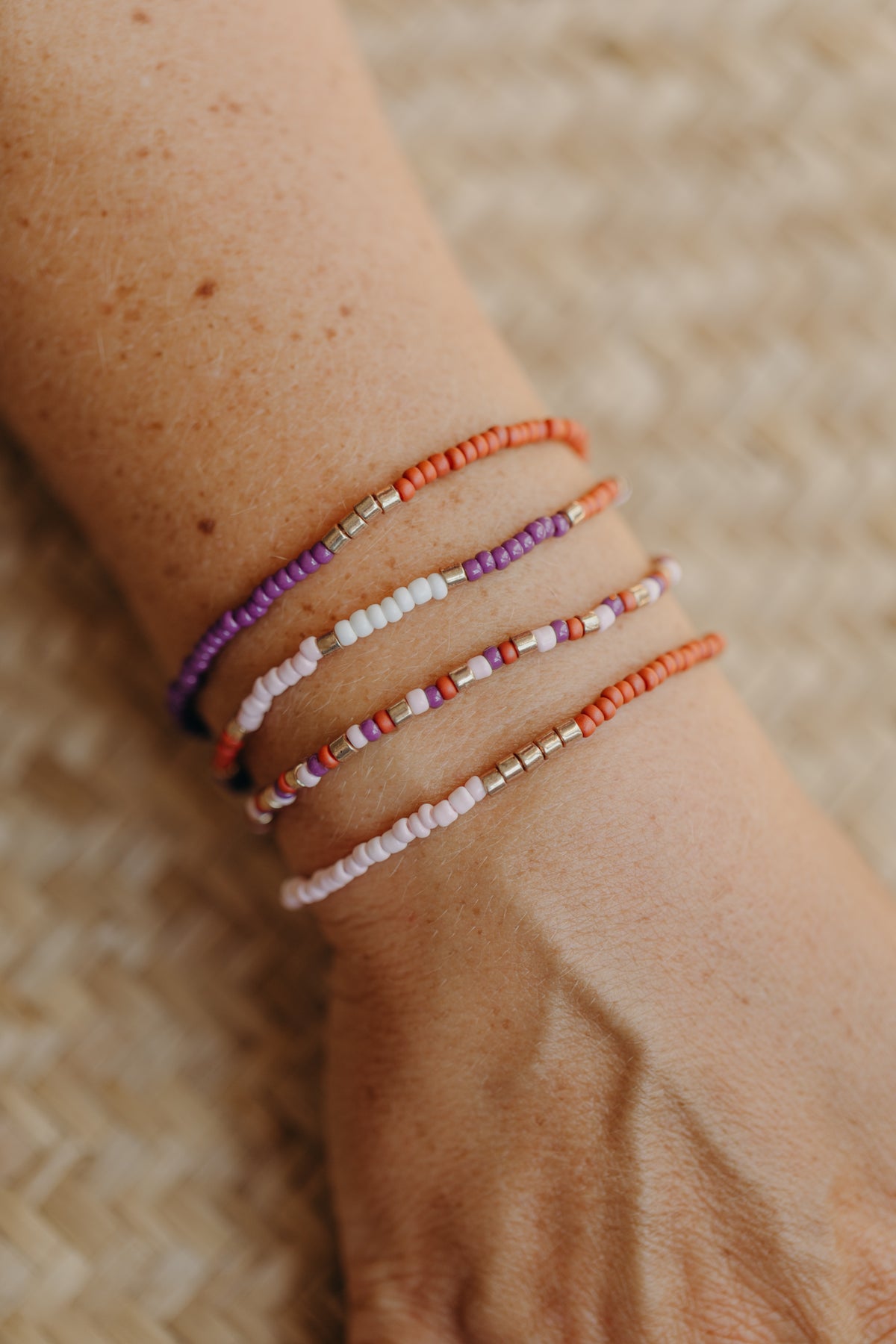 SEVILLA - buntes Glasperlenarmband 004