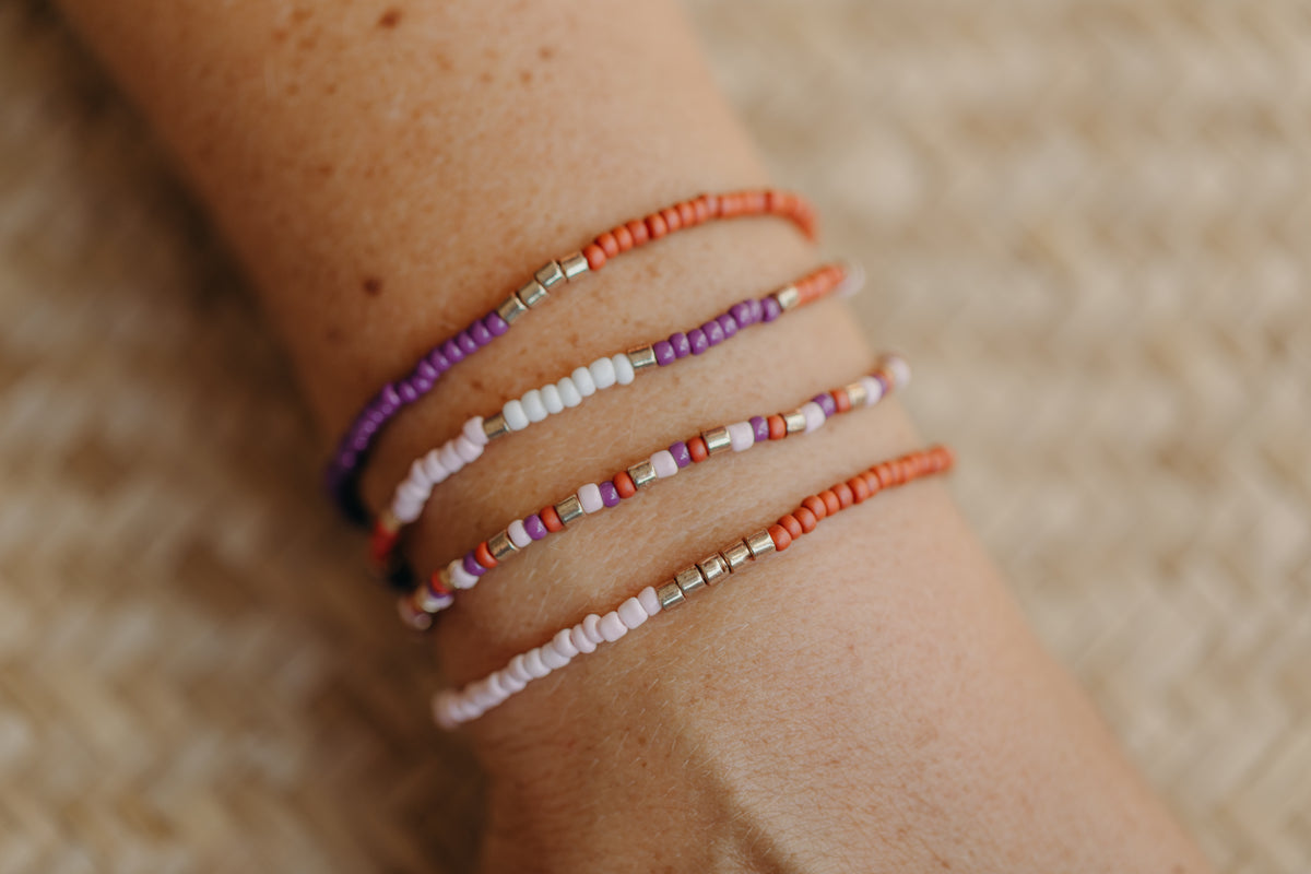 SEVILLA - buntes Glasperlenarmband 003