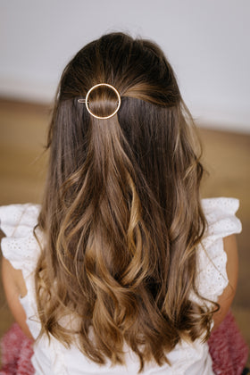 hair clip circle