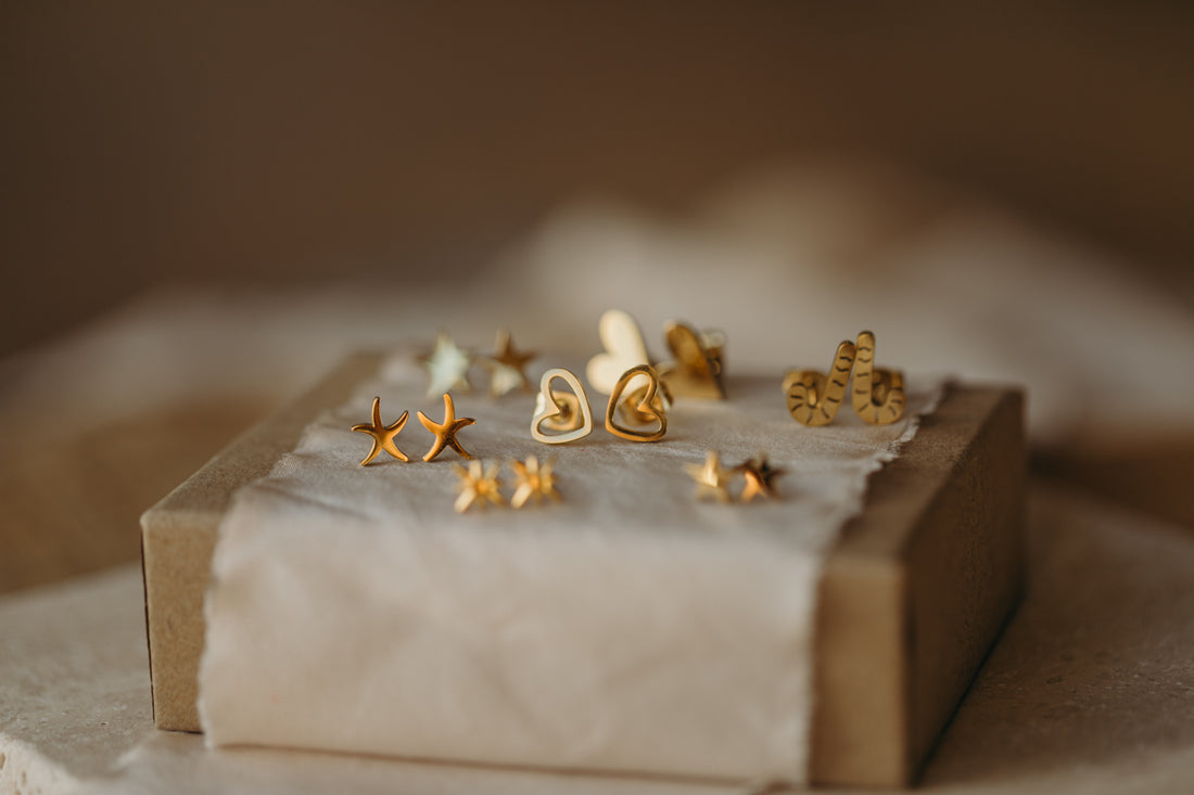 Ohrstecker filigranes Herz