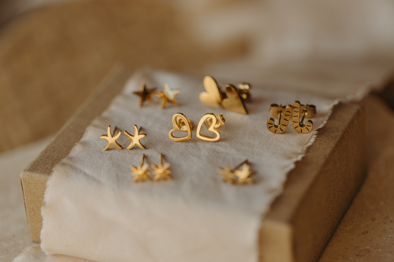 Ohrstecker filigranes Herz