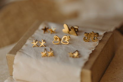 Ohrstecker filigranes Herz