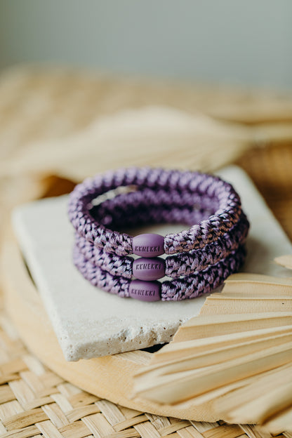 KKNEKKI Haargummi Mauve