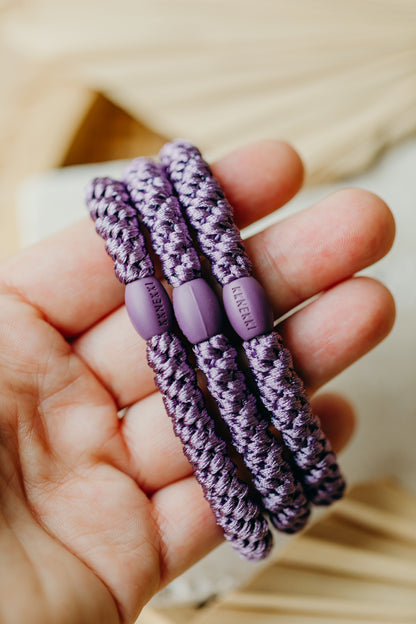 KKNEKKI Haargummi Mauve