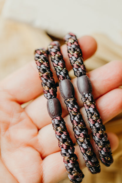 KKNEKKI Haargummi Mix Cedar Coffe Glitter