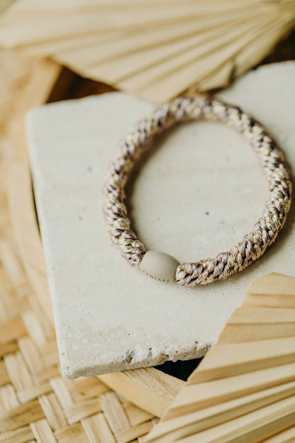 KKNEKKI Haargummi Mix Dove Beige Glitter