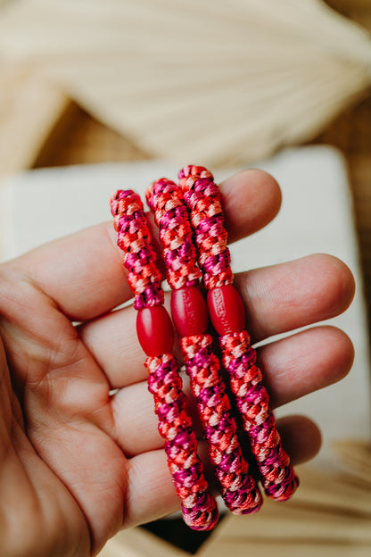 KKNEKKI Haargummi Mix Electric Pink Rasberry