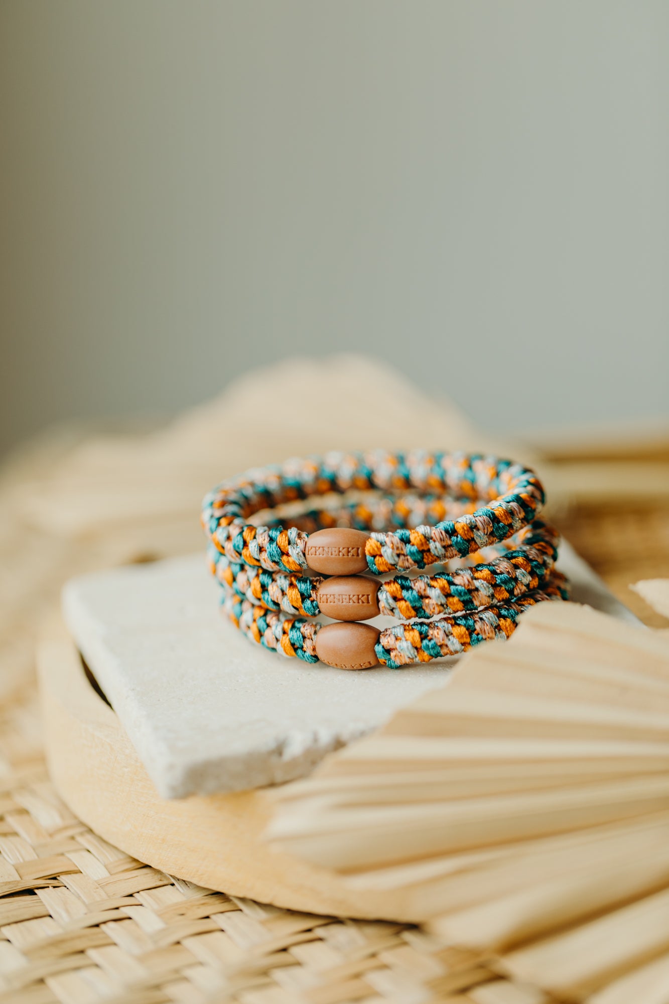 KKNEKKI Haargummi Mix Terracotta Teal