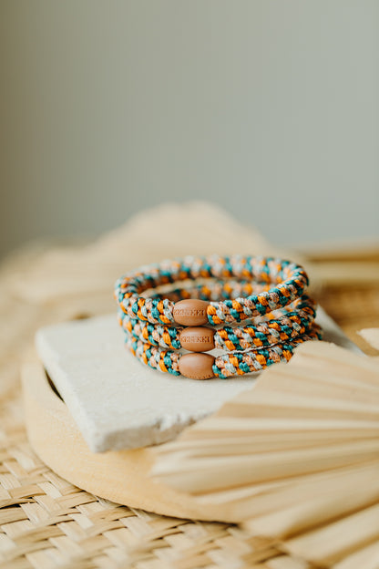 KKNEKKI Haargummi Mix Terracotta Teal