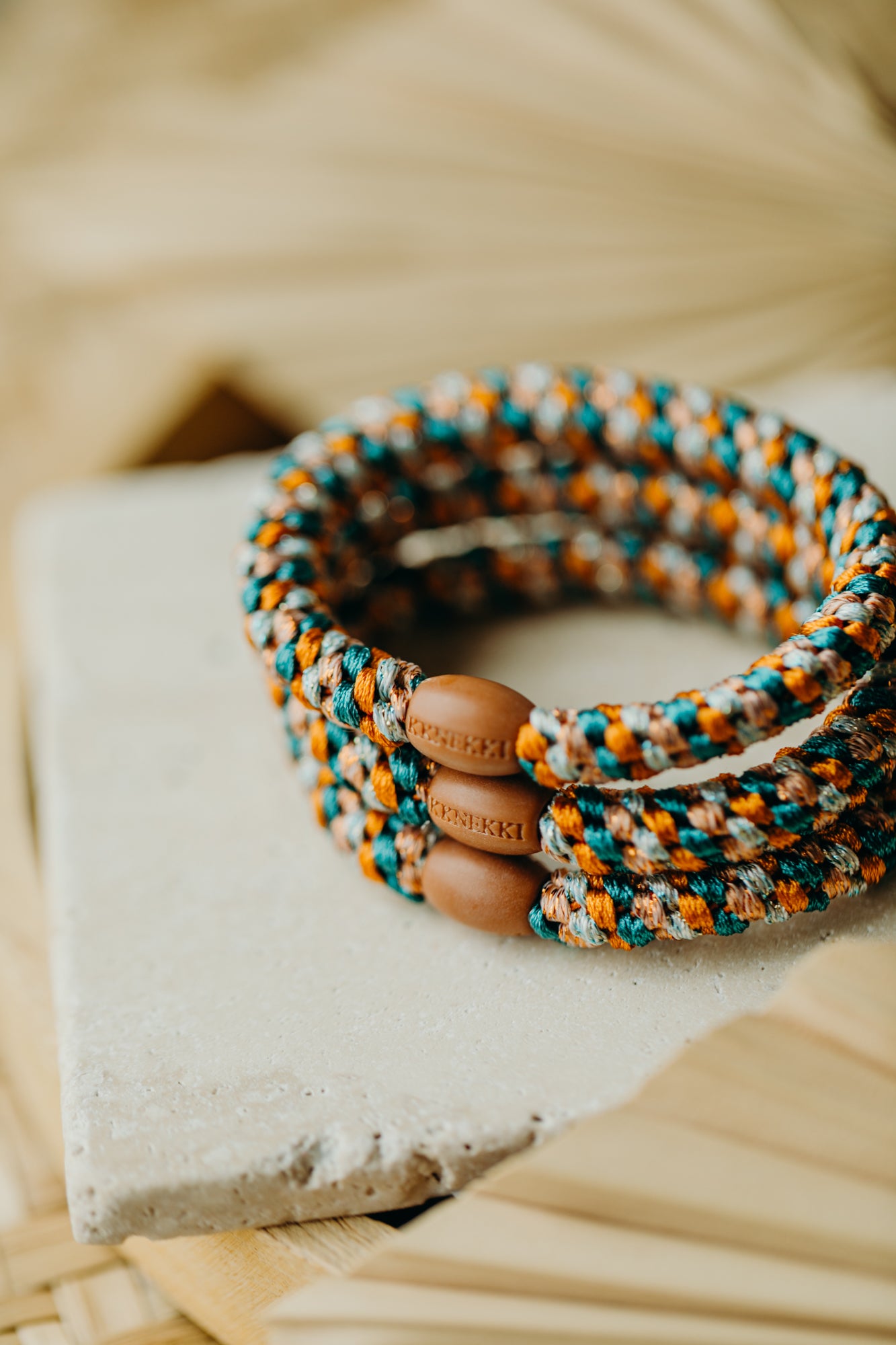 KKNEKKI Haargummi Mix Terracotta Teal