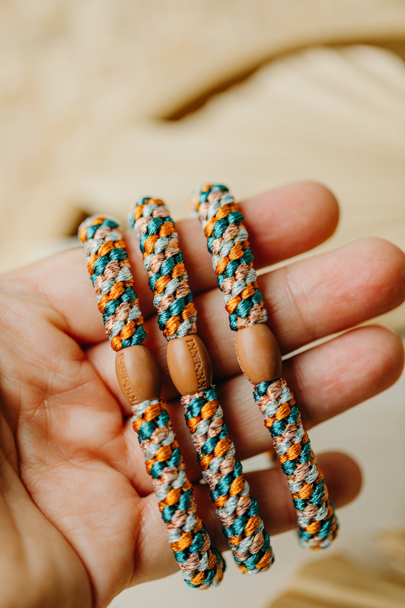 KKNEKKI Haargummi Mix Terracotta Teal