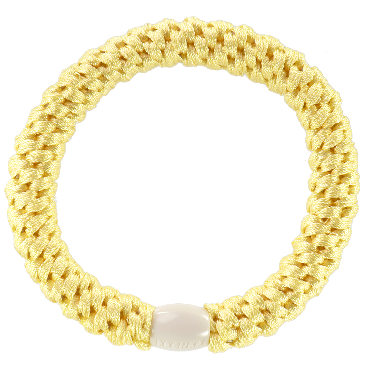 KKNEKKI Haargummi Light Yellow