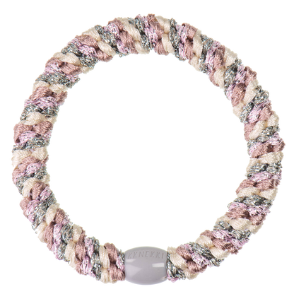 KKNEKKI Hair Tie Mix Dusty Green Light Pink Glitter