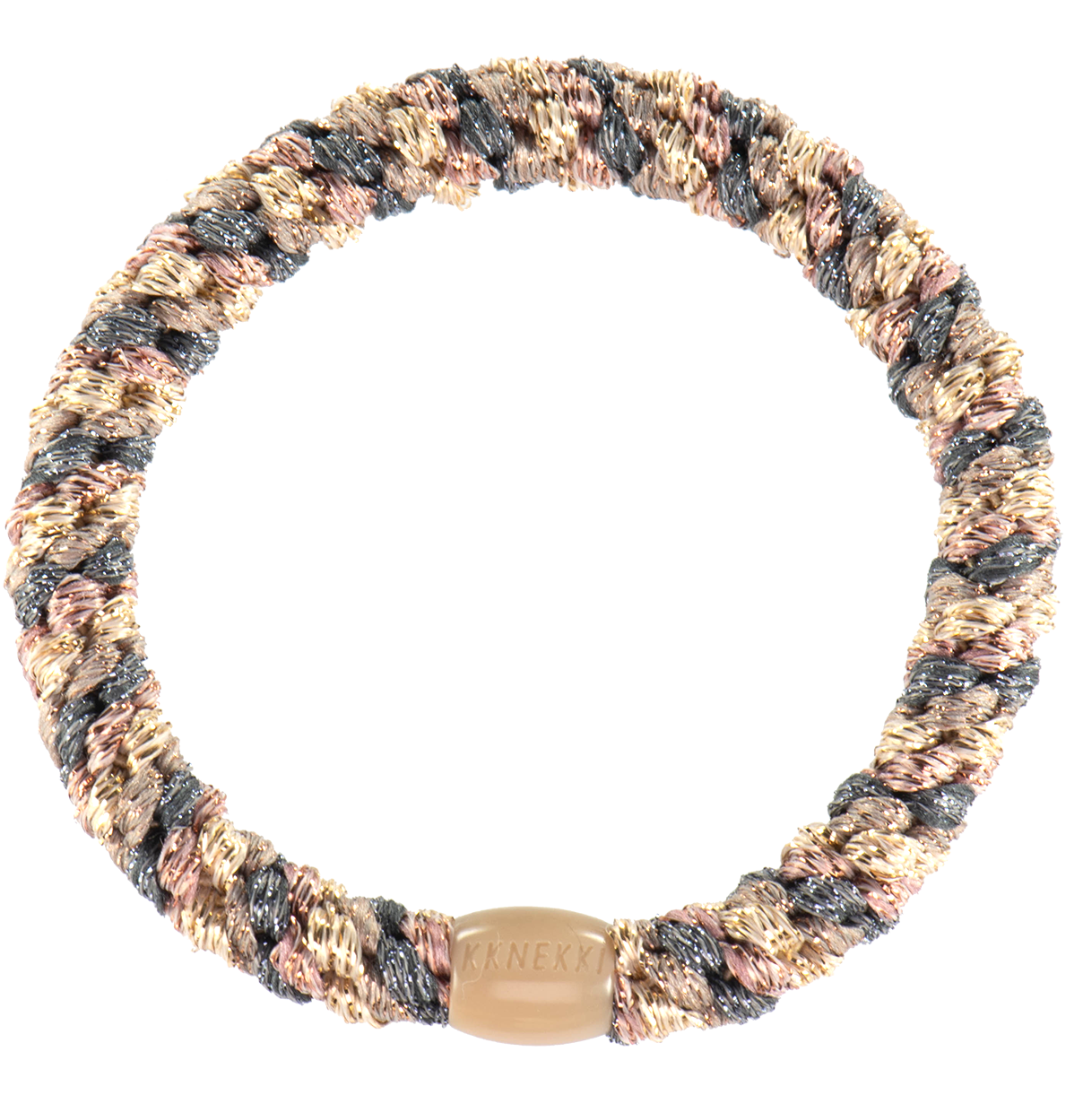 KKNEKKI Haargummi Mix Steelgrey-Taupe