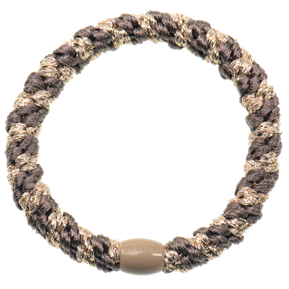 KKNEKKI Hair Tie Mole Beige Glitter