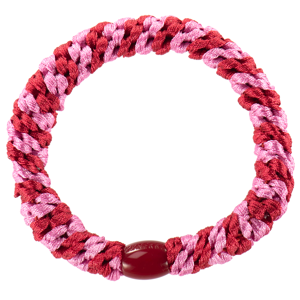 KKNEKKI Haargummi Red Bubblegum Stripe