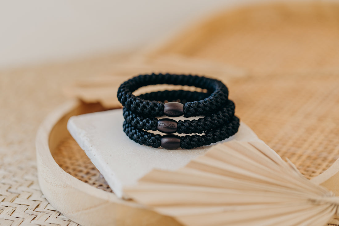 KKNEKKI Hair Tie Black
