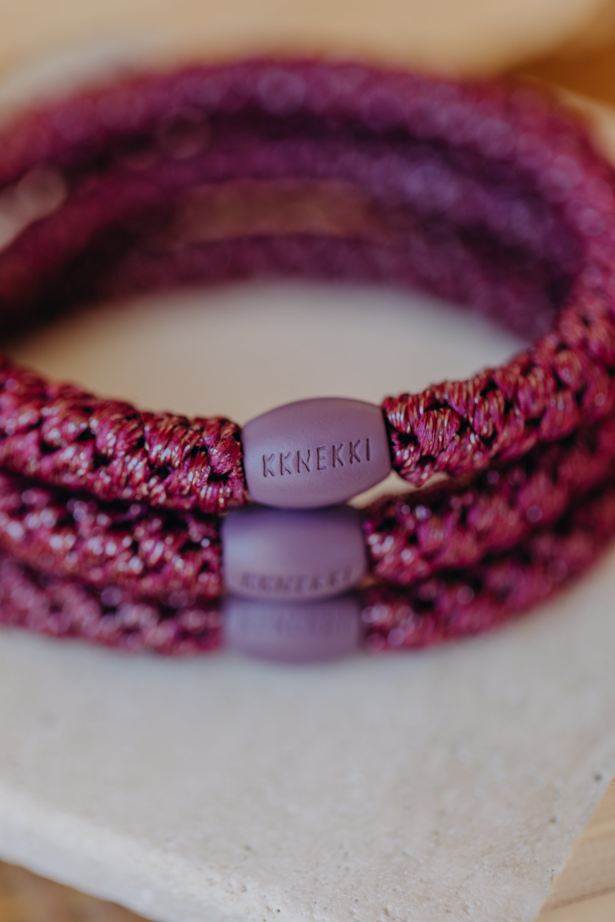 KKNEKKI Haargummi Berry Glitter