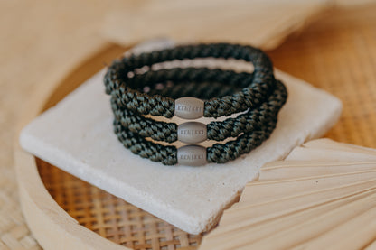 KKNEKKI Haargummi Bottle Green Own