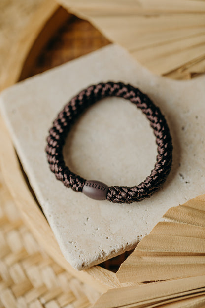 KKNEKKI Haargummi Braun