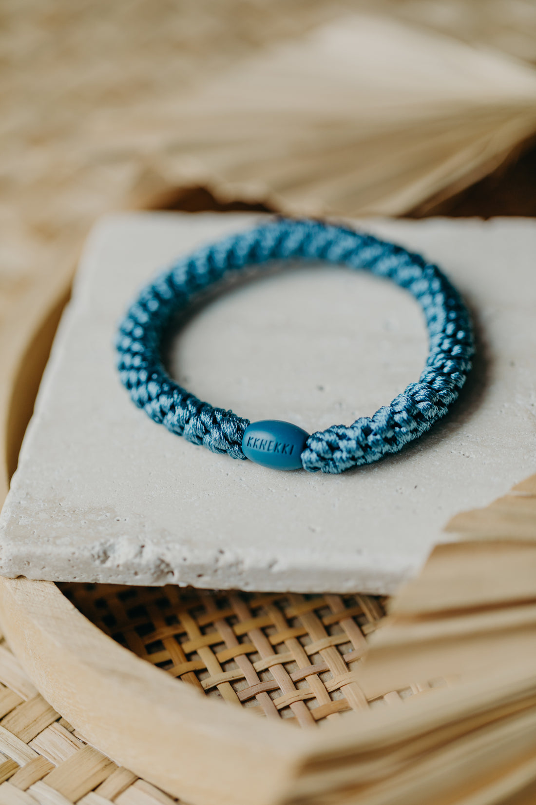 KKNEKKI Haargummi Dusty Blue