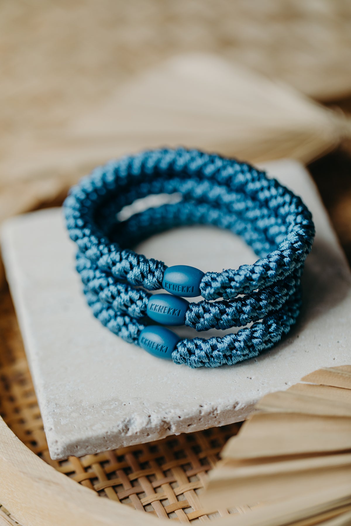 KKNEKKI Haargummi Dusty Blue