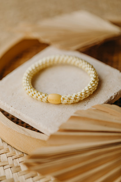 KKNEKKI Hair Tie Light Yellow