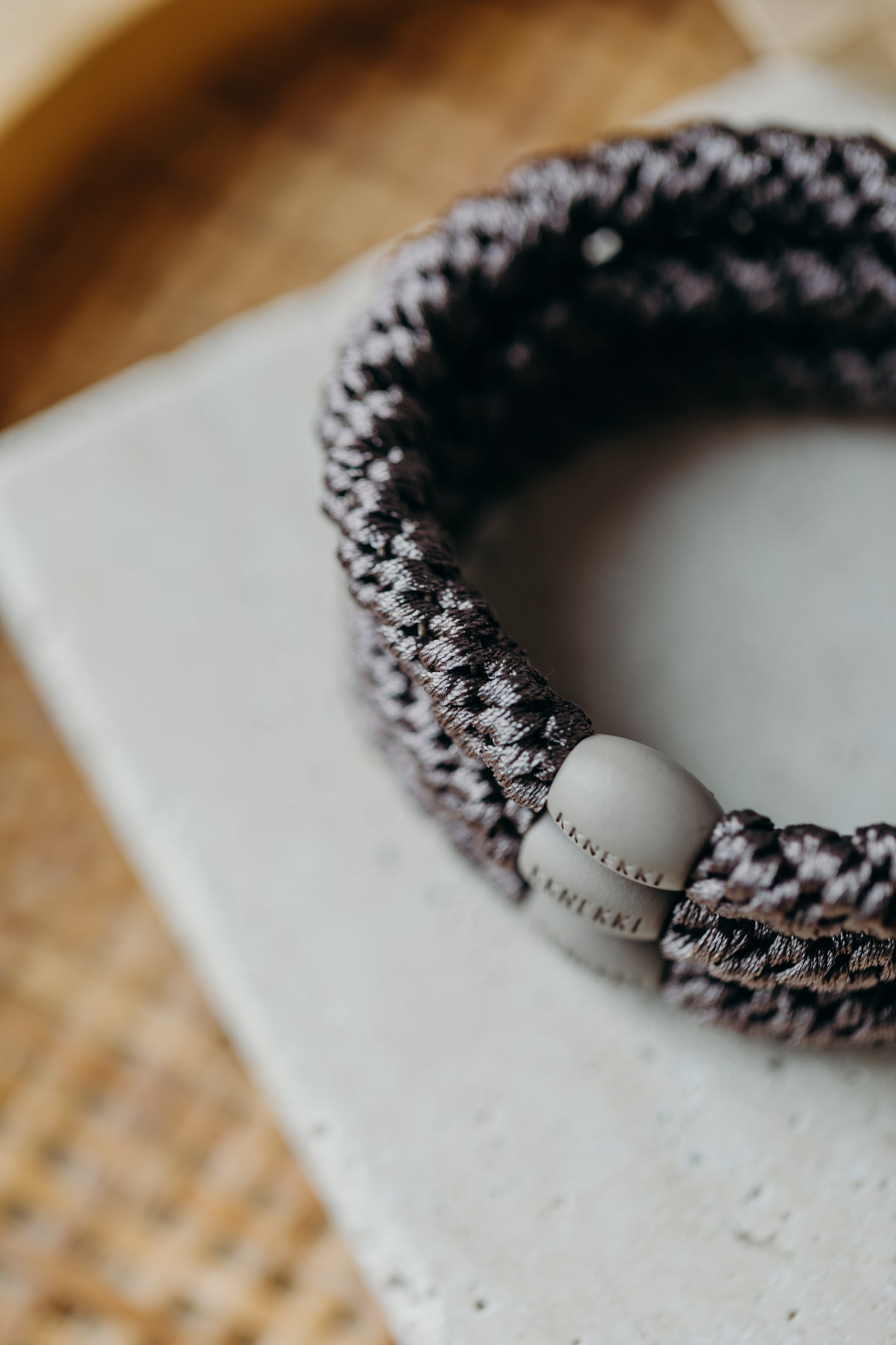 KKNEKKI Hair Tie Linen