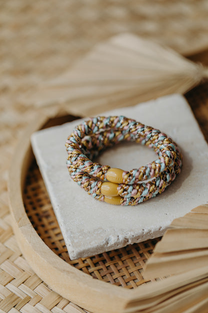 KKNEKKI Hair Tie Linen