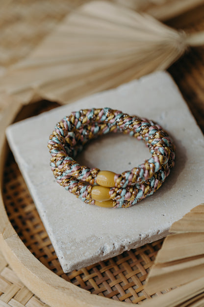 KKNEKKI Hair Tie Linen