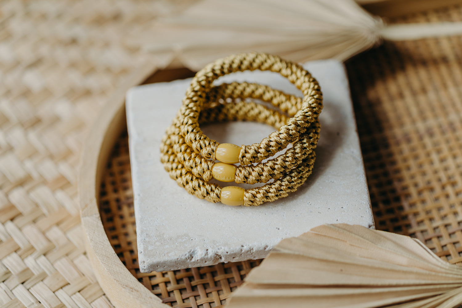 KKNEKKI Hair Tie Linen